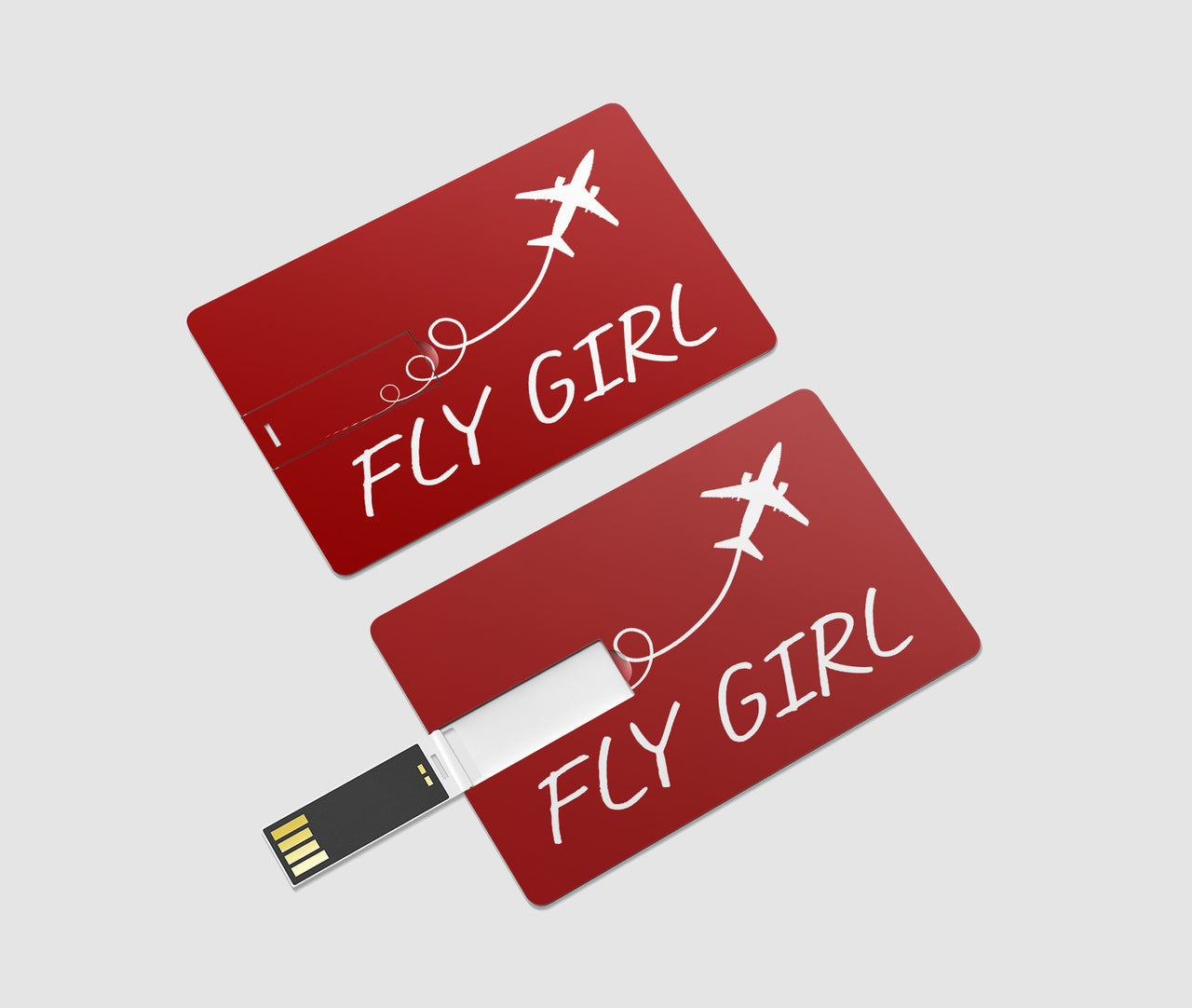 Just Fly It & Fly Girl Designed USB Cards