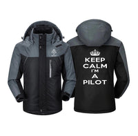 Thumbnail for Keep Calm I'm a Pilot Designed Thick Winter Jackets