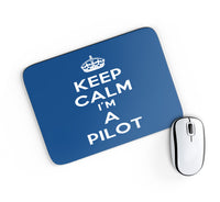 Thumbnail for Keep Calm I'm a Pilot Designed Mouse Pads