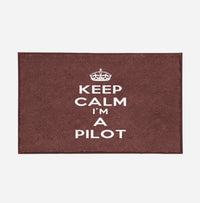 Thumbnail for Keep Calm I'm a Pilot Designed Door Mats