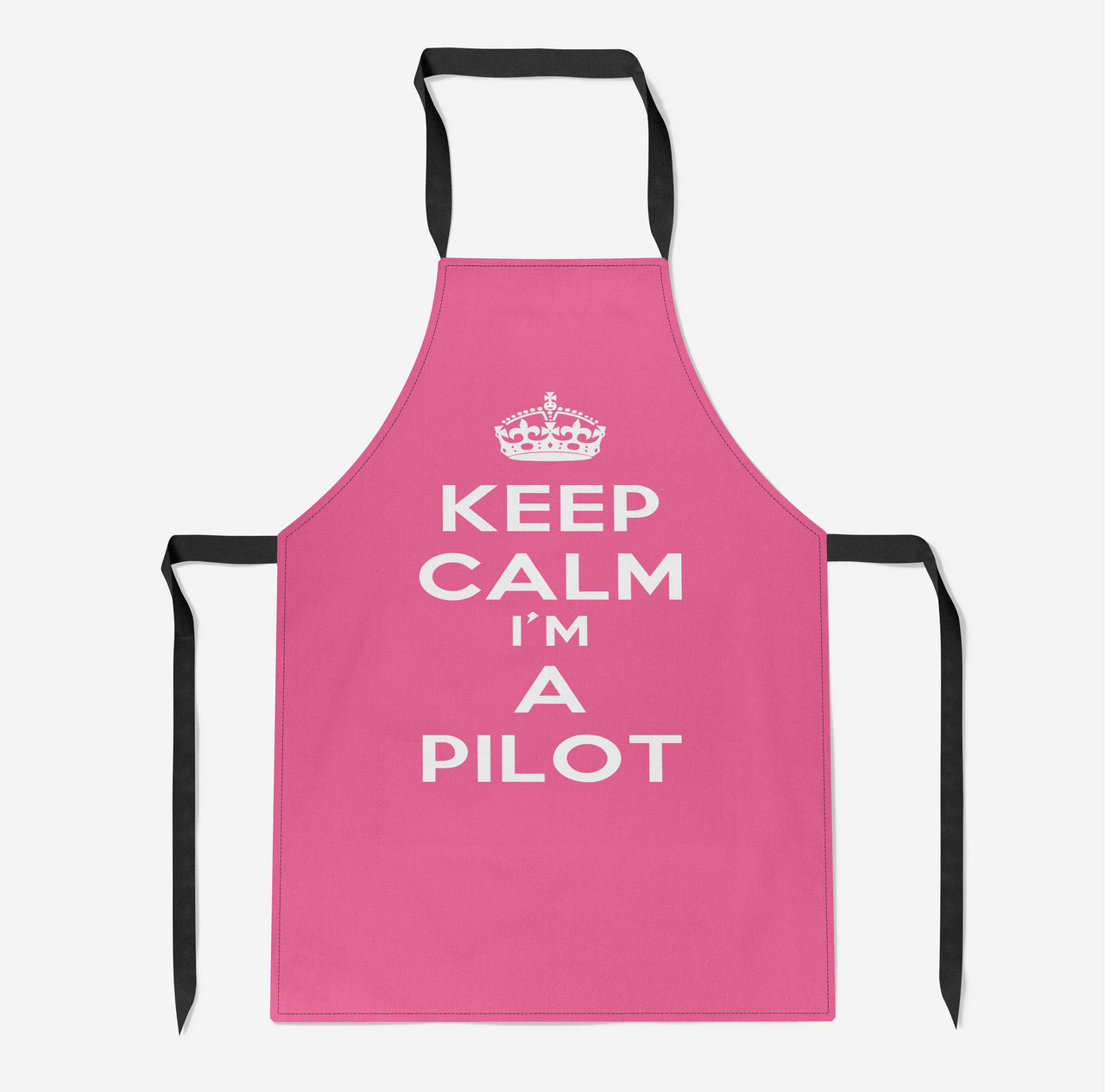 Keep Calm I'm a Pilot Designed Kitchen Aprons
