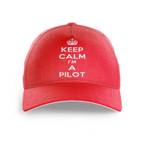 Thumbnail for Keep Calm I'm a Pilot Printed Hats