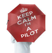 Thumbnail for Keep Calm I'm a Pilot Designed Umbrella