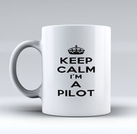 Thumbnail for Keep Calm I'm a Pilot Designed Mugs