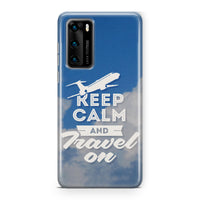 Thumbnail for Keep Calm and Travel On Designed Huawei Cases