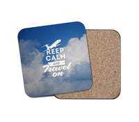 Thumbnail for Keep Calm and Travel On Designed Coasters