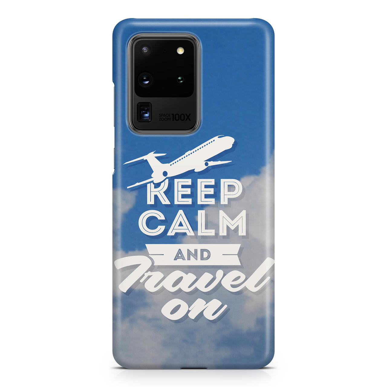 Keep Calm and Travel On Samsung A Cases