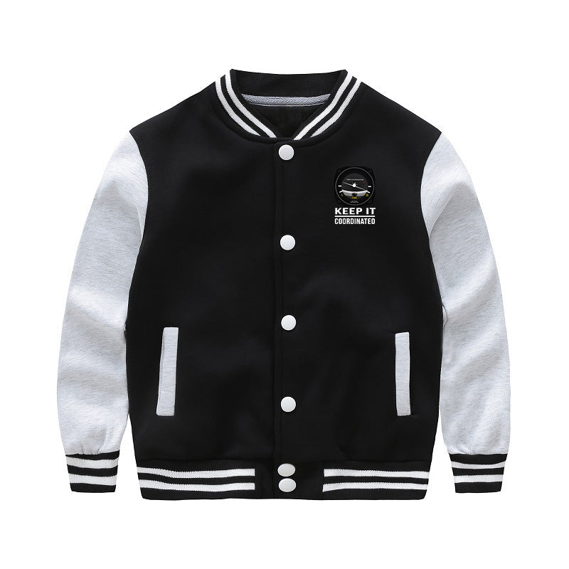 Keep It Coordinated Designed "CHILDREN" Baseball Jackets