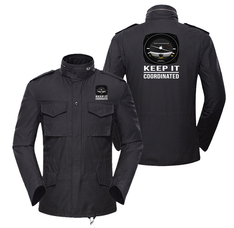 Keep It Coordinated Designed Military Coats