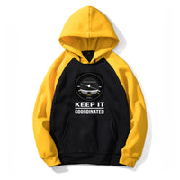 Thumbnail for Keep It Coordinated Designed Colourful Hoodies