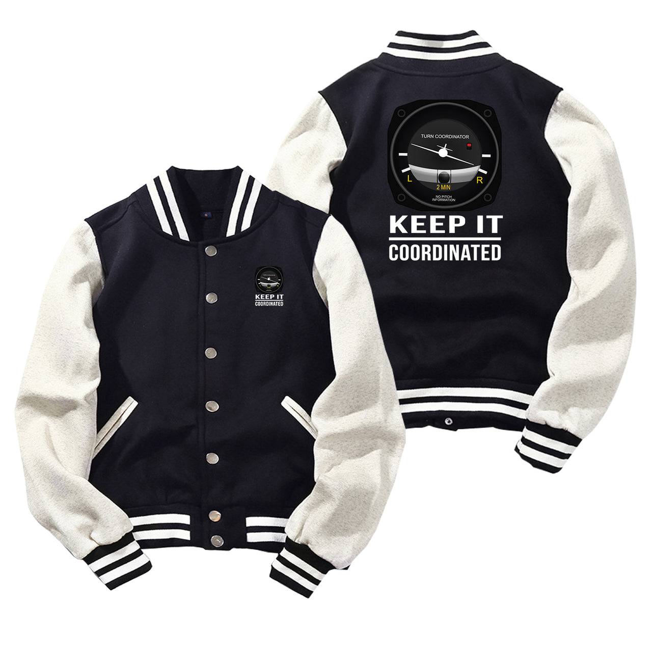 Keep It Coordinated Designed Baseball Style Jackets