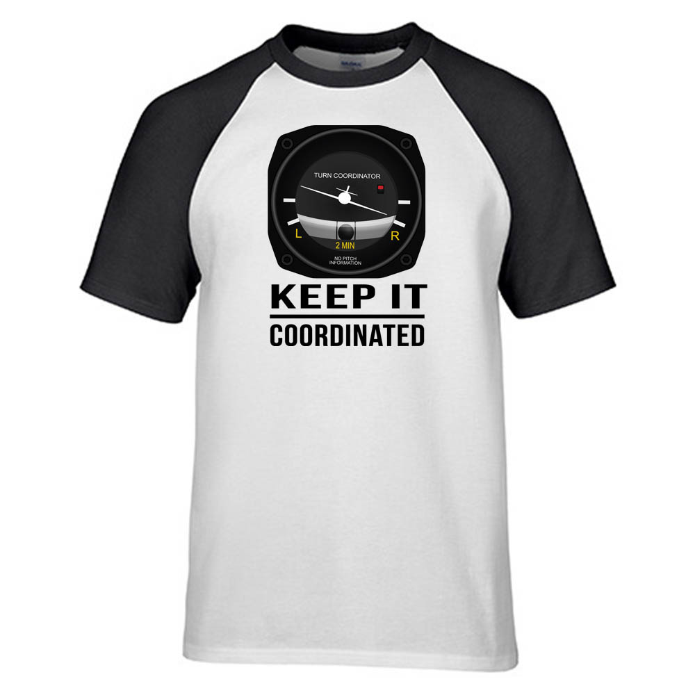 Keep It Coordinated Designed Raglan T-Shirts