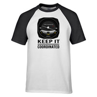 Thumbnail for Keep It Coordinated Designed Raglan T-Shirts