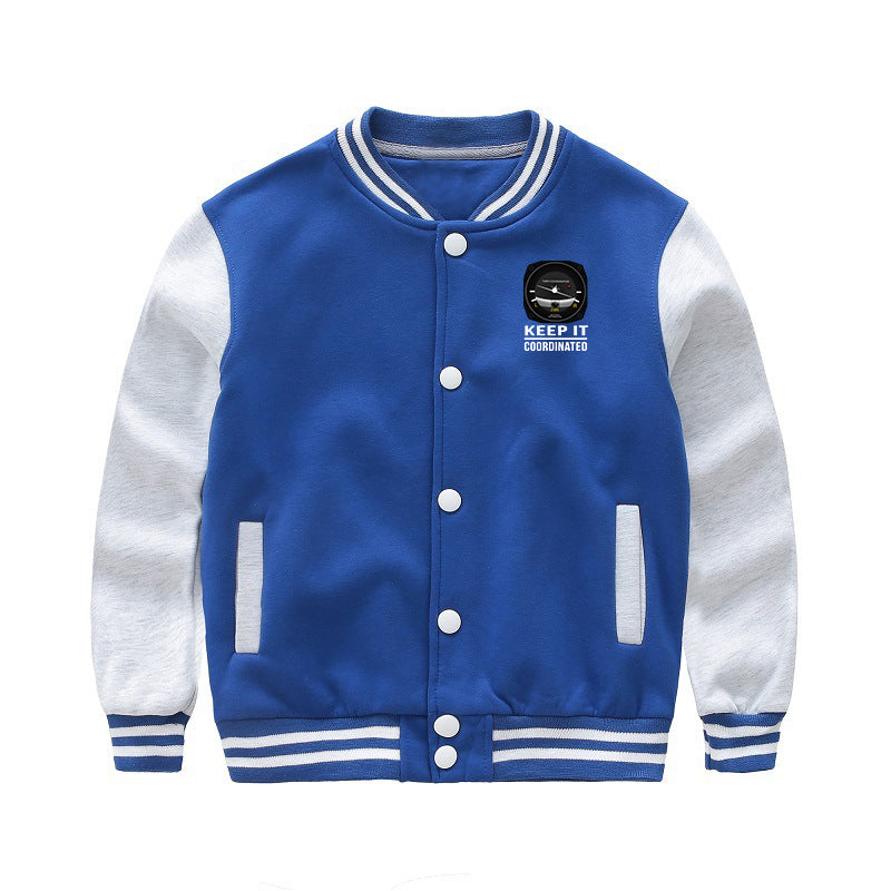 Keep It Coordinated Designed "CHILDREN" Baseball Jackets