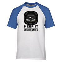 Thumbnail for Keep It Coordinated Designed Raglan T-Shirts