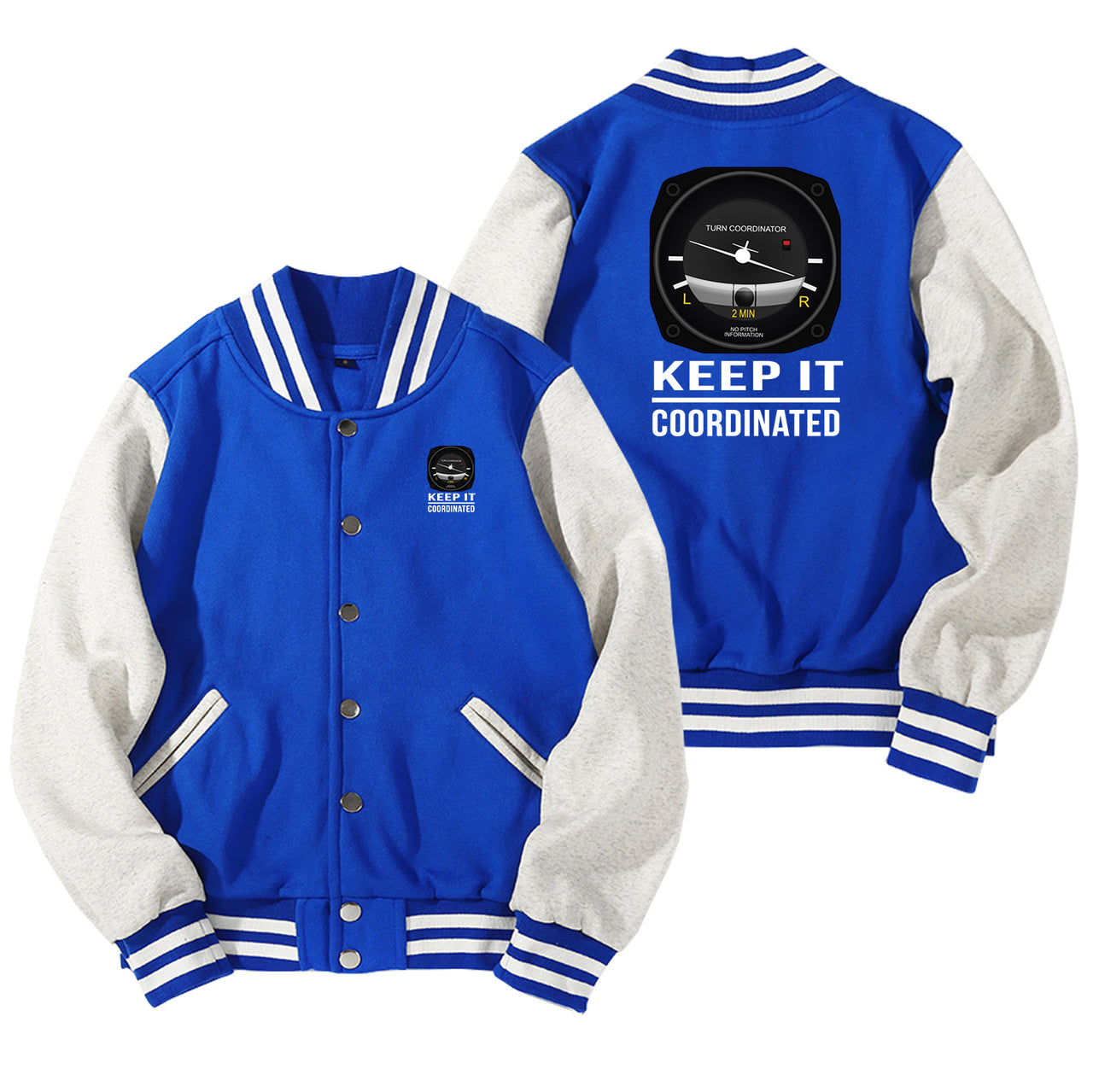 Keep It Coordinated Designed Baseball Style Jackets