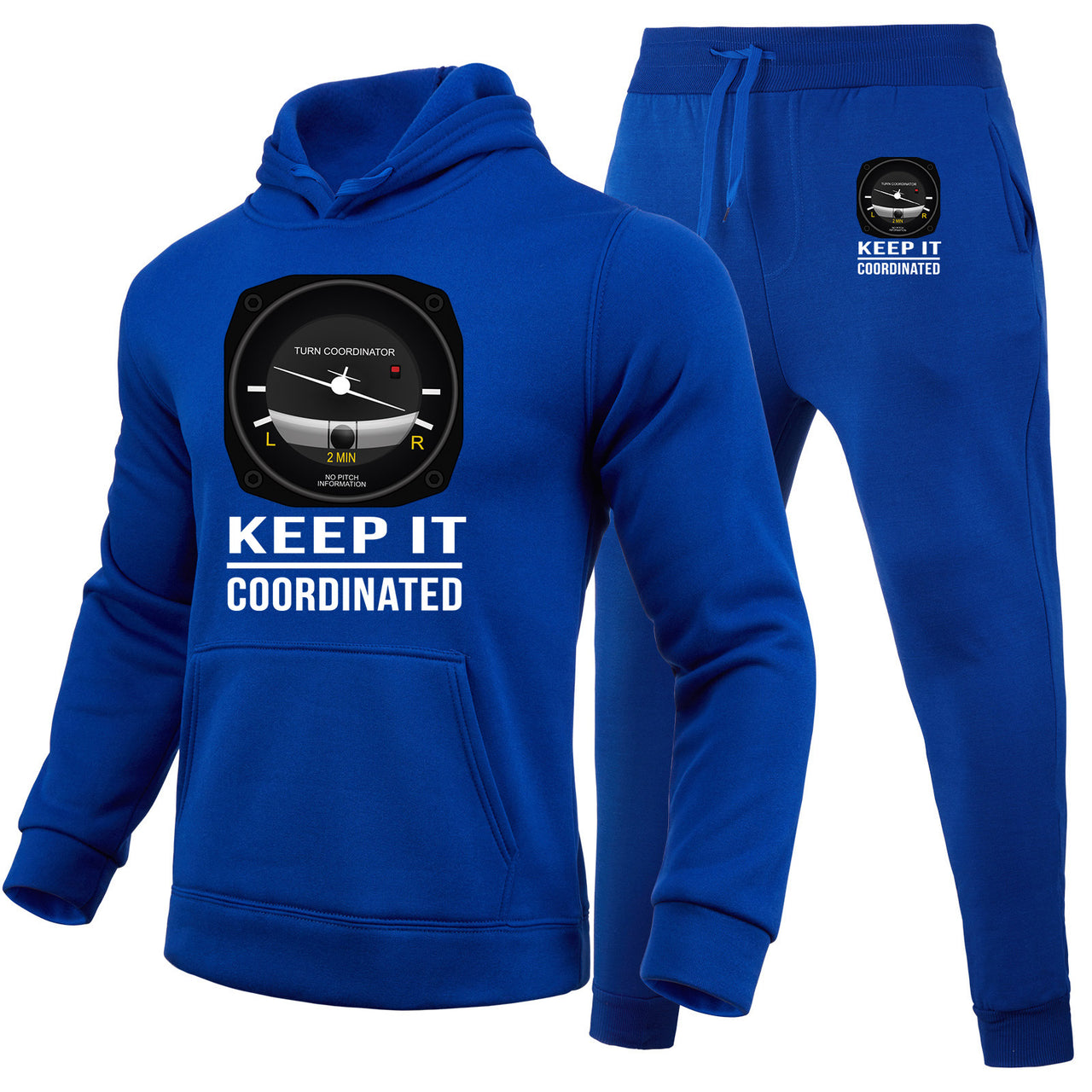 Keep It Coordinated Designed Hoodies & Sweatpants Set