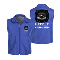 Thumbnail for Keep It Coordinated Designed Thin Style Vests