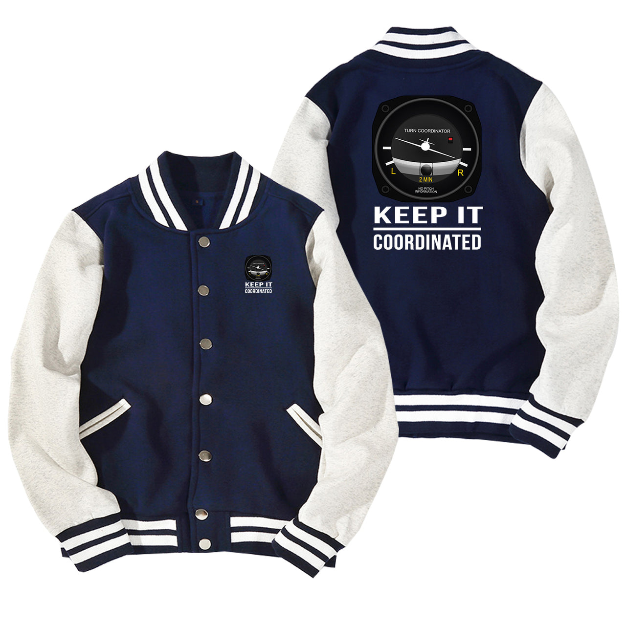 Keep It Coordinated Designed Baseball Style Jackets