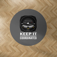 Thumbnail for Keep It Coordinated Designed Carpet & Floor Mats (Round)