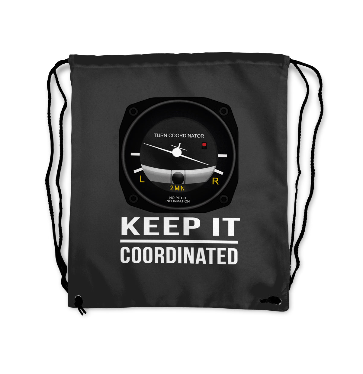 Keep It Coordinated Designed Drawstring Bags