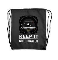 Thumbnail for Keep It Coordinated Designed Drawstring Bags