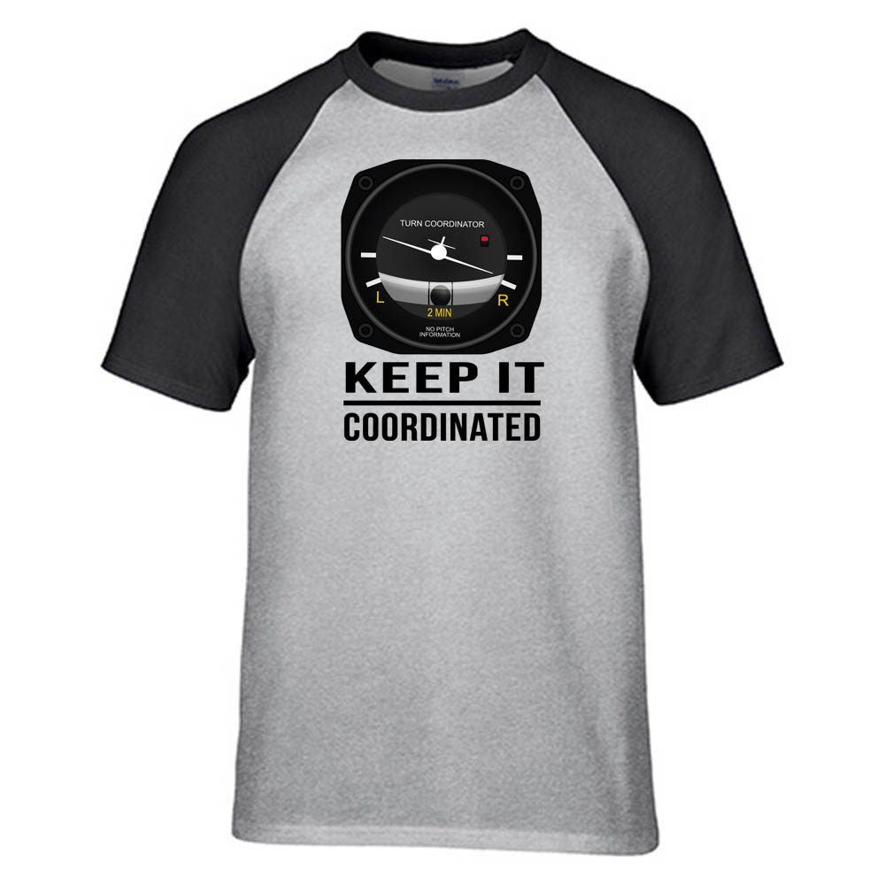 Keep It Coordinated Designed Raglan T-Shirts