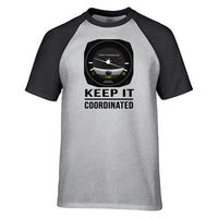 Thumbnail for Keep It Coordinated Designed Raglan T-Shirts