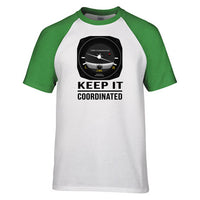 Thumbnail for Keep It Coordinated Designed Raglan T-Shirts