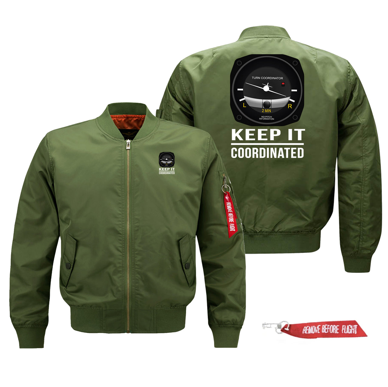 Keep It Coordinated Designed Pilot Jackets (Customizable)