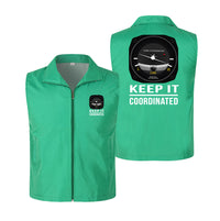 Thumbnail for Keep It Coordinated Designed Thin Style Vests