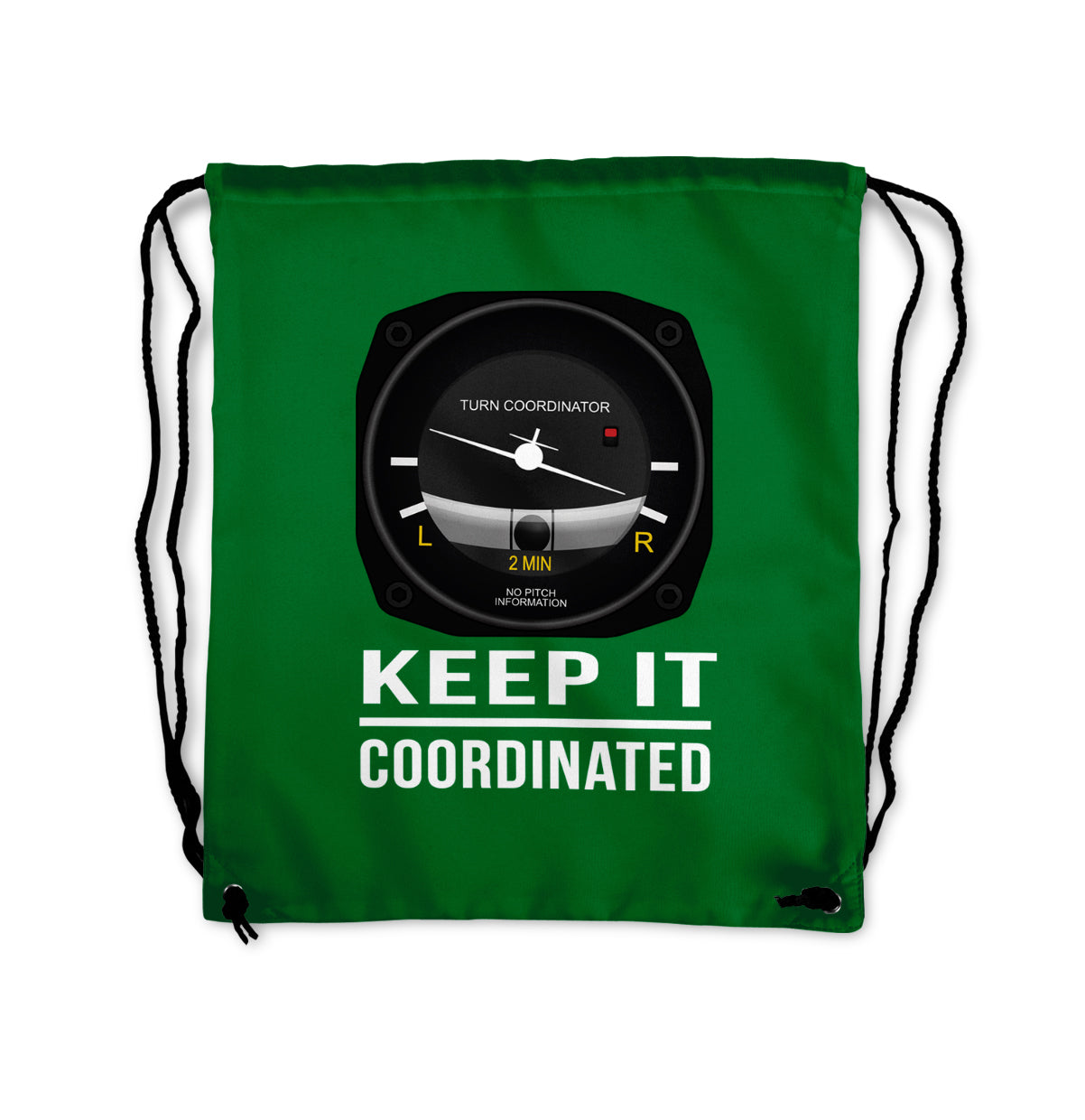 Keep It Coordinated Designed Drawstring Bags