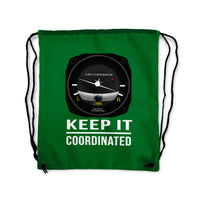 Thumbnail for Keep It Coordinated Designed Drawstring Bags