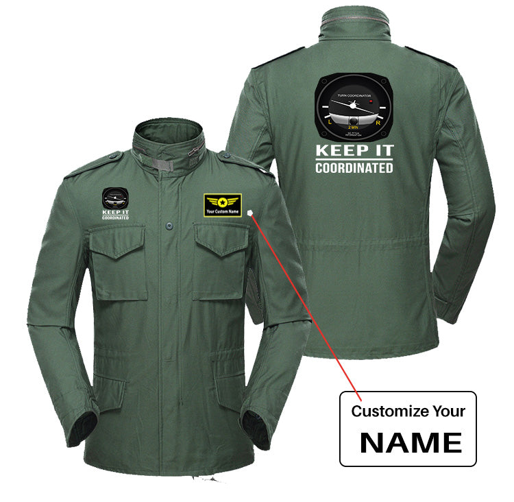 Keep It Coordinated Designed Military Coats