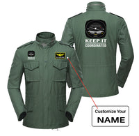 Thumbnail for Keep It Coordinated Designed Military Coats