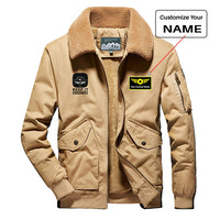 Thumbnail for Keep It Coordinated Designed Thick Bomber Jackets