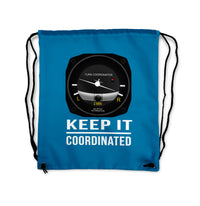 Thumbnail for Keep It Coordinated Designed Drawstring Bags