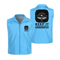 Thumbnail for Keep It Coordinated Designed Thin Style Vests