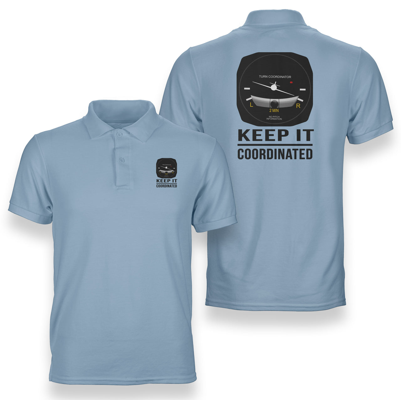 Keep It Coordinated Designed Double Side Polo T-Shirts