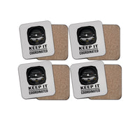 Thumbnail for Keep It Coordinated Designed Coasters