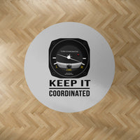 Thumbnail for Keep It Coordinated Designed Carpet & Floor Mats (Round)