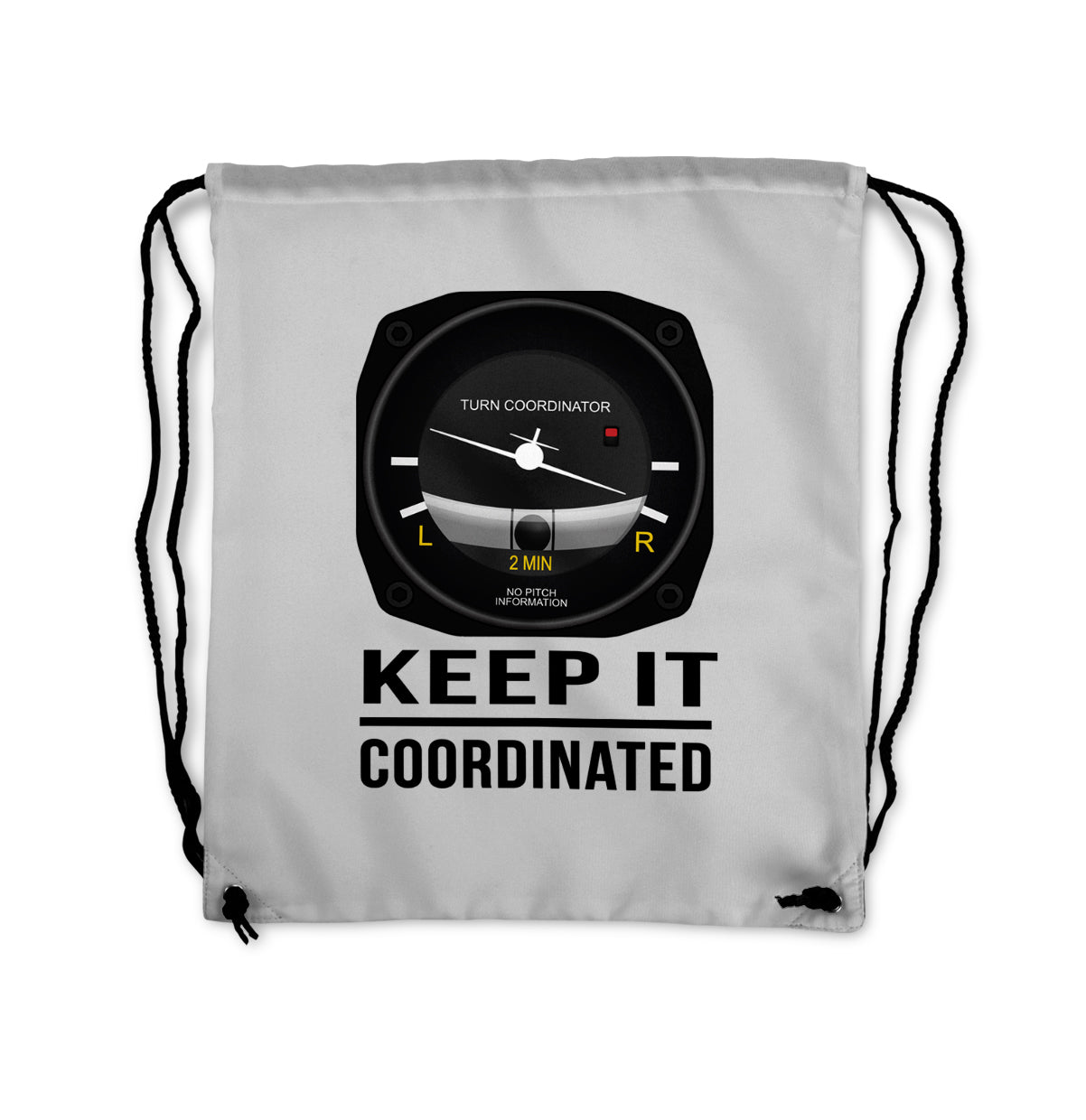 Keep It Coordinated Designed Drawstring Bags