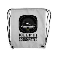 Thumbnail for Keep It Coordinated Designed Drawstring Bags