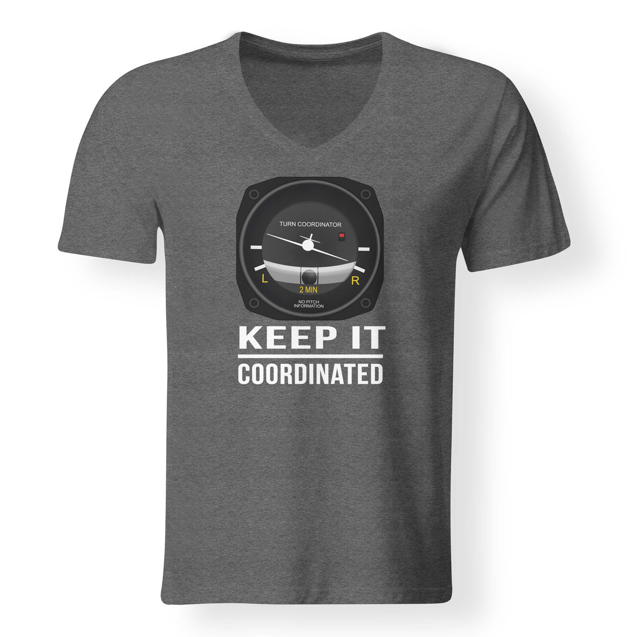 Keep It Coordinated Designed V-Neck T-Shirts