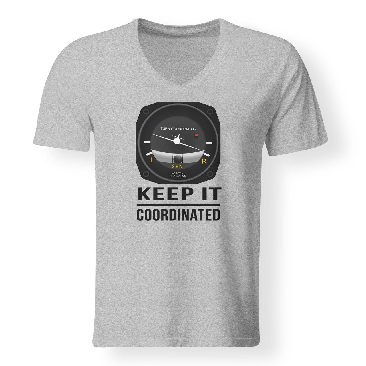 Keep It Coordinated Designed V-Neck T-Shirts