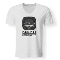 Thumbnail for Keep It Coordinated Designed V-Neck T-Shirts