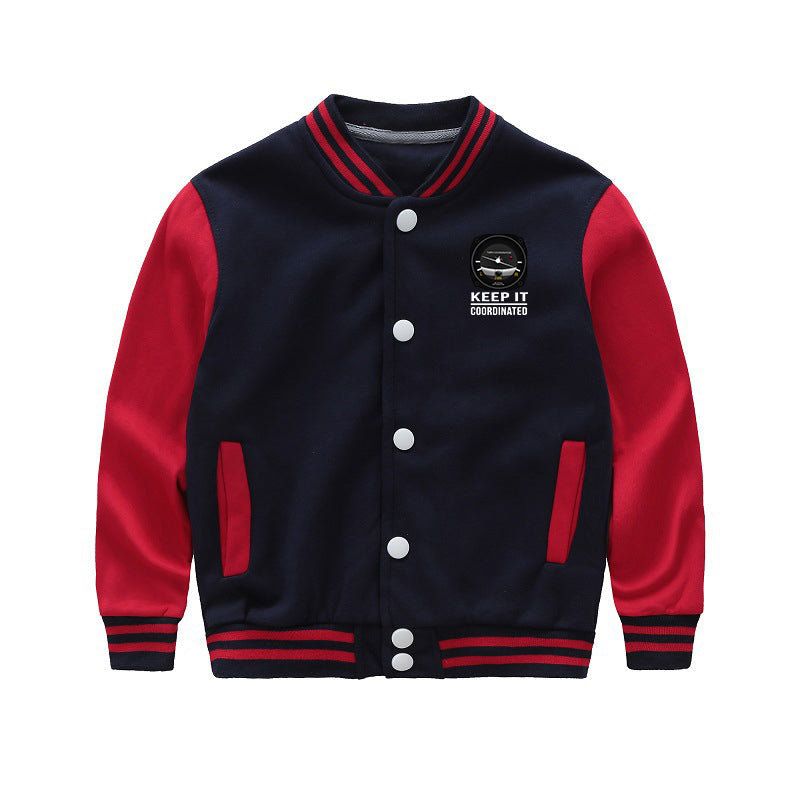Keep It Coordinated Designed "CHILDREN" Baseball Jackets