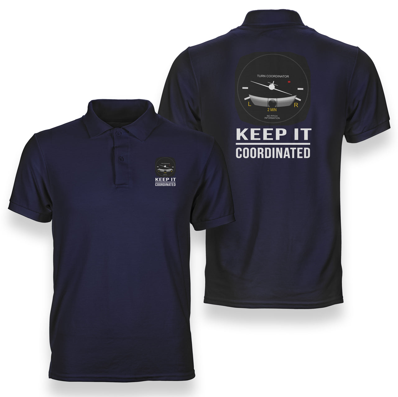 Keep It Coordinated Designed Double Side Polo T-Shirts