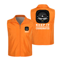 Thumbnail for Keep It Coordinated Designed Thin Style Vests