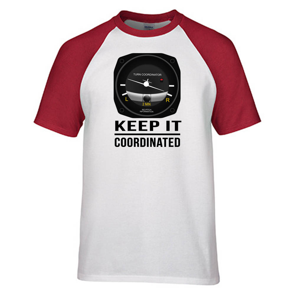 Keep It Coordinated Designed Raglan T-Shirts